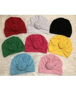 Baby Turban Hat, 3 to 24 months, Baby Head Wrap, Baby Top Knot hat, Todd... - $93.60 MXN