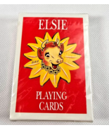 Vintage Borden Elsie The Cow Playing Cards 1993 New Sealed Deck Made in USA - $183.37 MXN