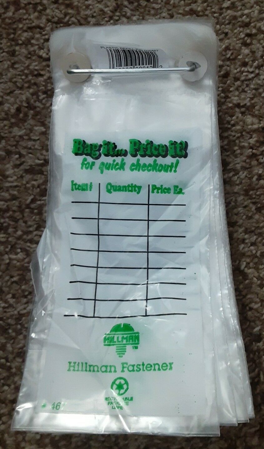 Hillman Self-Service Refill Bags 4&quot; x 8&quot; - 467 - $5.94