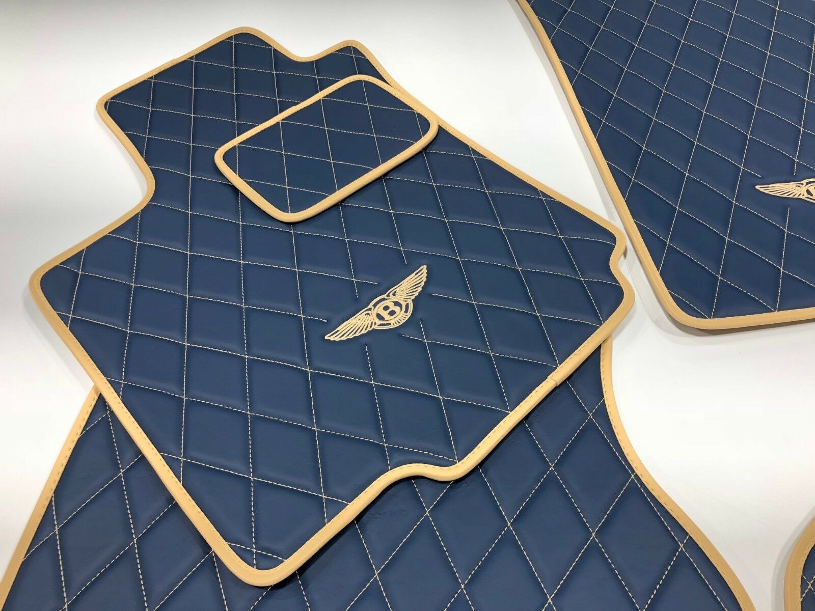 Bentley Continental Eco Leather Diamond Floor Mats  2006 - 2018 Item image 9