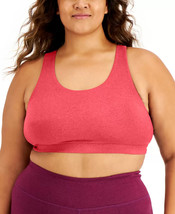 Sports Bra Low Impact Sweat Set Watermelon Color Plus Size 1X IDEOLOGY $... - £7.06 GBP