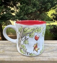 DISNEY WINNIE THE POOH &amp; The Honey Tree Ceramic Cup Mug Red Balloon New ... - $18.99