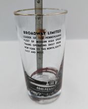 PENNSYLVANIA RAILROAD BROADWAY LIMITED 4845 ENGINE DRINKING TALL GLASS - PRR image 9