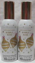 Bath &amp; Body Works Concentrated Room Spray Lot Set of 2 BUBBLY ROSE - $28.01