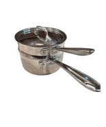 All Clad Stainless Steel Pot, Steamer, Lid (3 Pieces) - $122.67 CAD