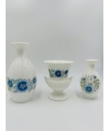 Set of 3 Wedgwood Vases Urn Bud Clementine Bone China Mini Set Vintage D... - £28.61 GBP