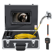 VEVOR Sewer Camera, 512Hz Locator, 98 ft, 9 inch Drain Camera with 12 LE... - $571.99