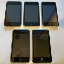 LOT OF 5 Apple iPod Touch 8GB &16 GB A1213 * For Repair* - $31.68