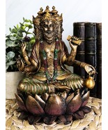 Supreme Cosmic Soul Hindu Deity Brahma Brahman Four Faced Vedas Trinity ... - $40.99