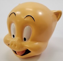 *B2) Vintage 1997 Warner Bros. Porky Pig Looney Tunes Bank Creative Conf... - $11.87