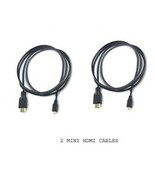2 HDMI Cables for Canon SX50 SX40 HS G15 G1 X G1X ELPH 520 HS 520HS 110 ... - $13.39