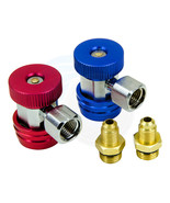 Quick Connect Coupler Adapters Air Conditioning Older Refrigerant - £16.33 GBP