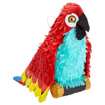 Small Parrot Pinata For Pirate Birthday Party Decorations, Easy To Fill (15 X 14 - £39.33 GBP