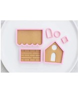 Set Of 7Pcs Christmas Gingerbread House Parts Cookie Molds, Cookie Cutte... - £5.12 GBP