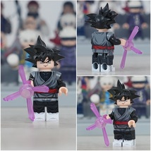 Goku Black Zamasu Dragon Ball Super Minifigures Weapons and Accessories - £3.73 GBP