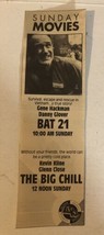 Bat 21 Print Ad Advertisement Gene Hackman Danny Glover Tpa14 - £4.66 GBP