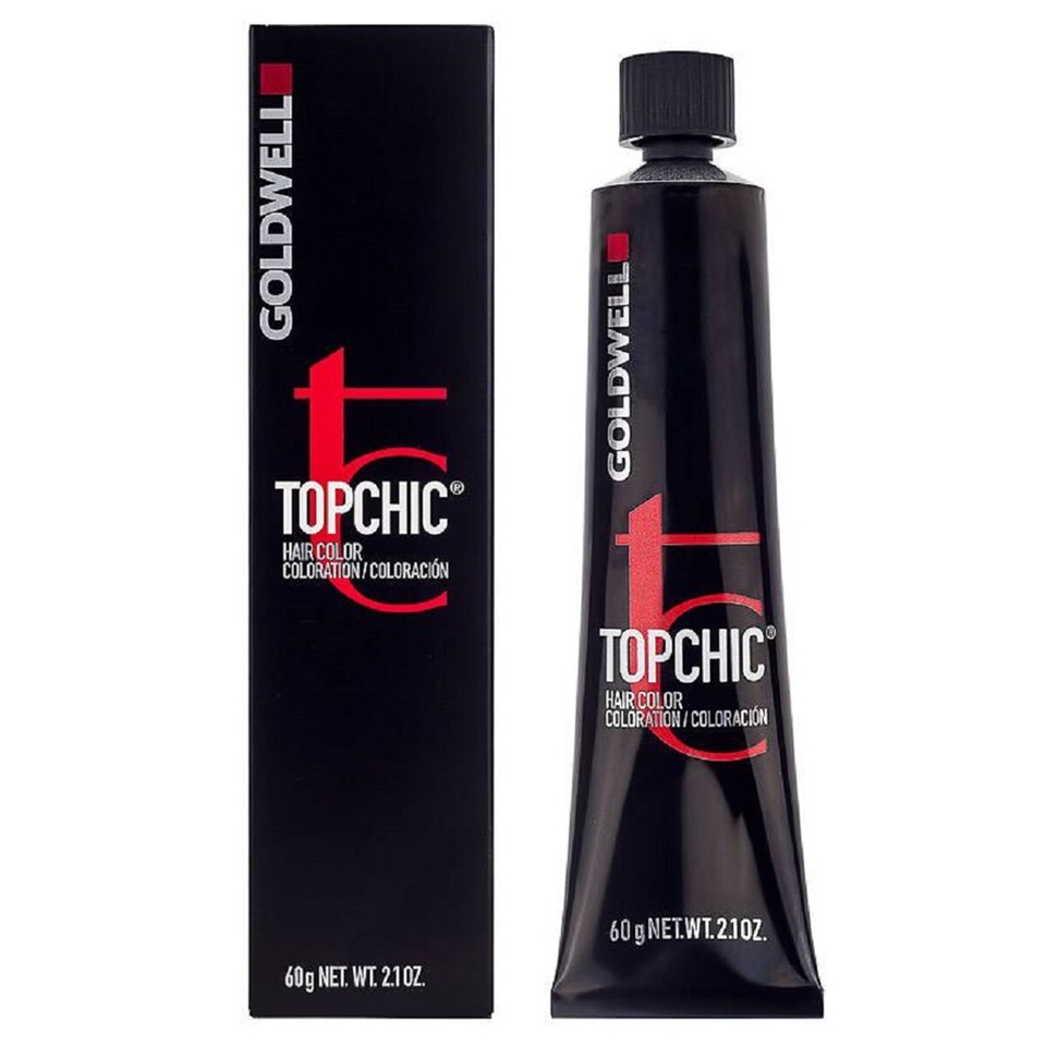 Goldwell Topchic 8NA Light Natural Ash Blonde Permanent Hair Color 2.1oz... - $15.30