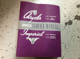1955 CHRYSLER Windsor NEW Yorker Imperial Crown Imperial Service Shop Manual NEW - £78.41 GBP