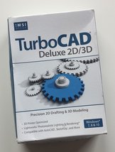 TurboCAD Deluxe 2D/3D 2018 - Sealed Retail Box - £54.81 GBP
