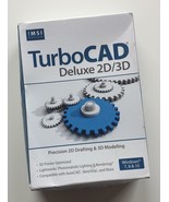 TurboCAD Deluxe 2D/3D 2018 - Sealed Retail Box - $70.00