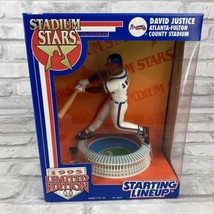 Starting Lineup Stadium Stars David Justice 1995 Kenner Atlanta-Fulton County - £11.35 GBP