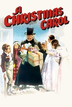 1938 A Christmas Carol Movie Poster 11X17 Ebenezer Scrooge Tiny Tim Marley  - £9.15 GBP