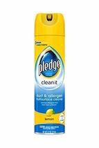 Pledge Dust &amp; Allergen Multisurface Cleaner, Lemon 9.70 oz (Pack of 6) - £34.70 GBP