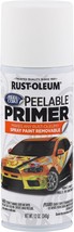Rust-Oleum 304611 White Gloss Peel Coat Peelable Primer 12 Oz - £5.34 GBP