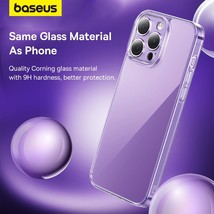 Baseus Corning Tempered Glass Case for iPhone 14 Pro Max Gorilla Glass Case for  - £26.23 GBP