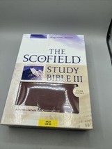 The New Scofield® Study Bible, KJV, Special Oxford  Burgundy Leather - £23.34 GBP