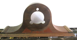 vintage tambour mantle clock Housing for parts or repair you refinish - $22.34