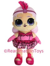 L.O.L. Surprise Neon Q.T. QT Large 18&quot; Plush Flapper Girl Doll Brand New NWT - £31.96 GBP