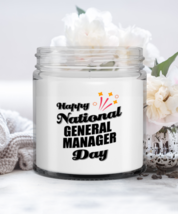 Funny General Manager Candle - Happy National Day - 9 oz Candle Gifts For  - £15.69 GBP