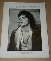 The Rolling Stones Shooting Stars Softbound Book Vintage 1973 First Print - £79.74 GBP