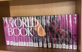 WORLD BOOK ENCYCLOPEDIA 2016, PINK ANEMONEFISH  SPINESCAPE, 22 VOLUMES - £235.20 GBP