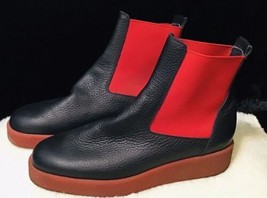 Arche Comsky Elastic Sides Leather Ankle Booties EU 38 = US 7.5   - $381.15