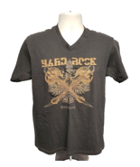Hard Rock Cafe Hong Kong Womens Medium Gray TShirt - $367.11 MXN