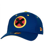 X-Men Logo Cyclops Colorway New Era 39Thirty Fitted Hat Blue - $44.98