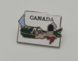 Canada Pin Big Horn Sheep Vintage Enamel Lapel Hat Pin  - £15.41 GBP