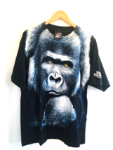 Vtg 90s AOP All Over Print Single Stitch Busch Gardens Gorilla Ape Men Sz XL USA - £297.09 GBP