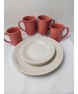 Vintage Corelle Rose 12-Pc Dinnerware Set 4-Places Setting. - $113.84