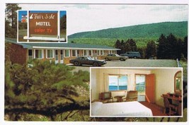 Nova Scotia Postcard Whycocomagh Fair Isle Motel - £2.36 GBP