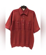 Vintage Men’s Norm Thompson XL Shirt 4 Button Pullover Shirt Grandpa Dad... - £35.83 GBP