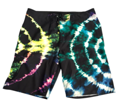 Hang Ten Men’s Tie-Dye Board Shorts Swim Trunks Size 36 Lightweight Thin... - $23.70