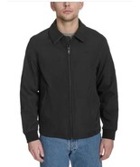 Dockers Mens Bomber Jacket Black Full-Zip Pockets Logo Lightweight Long ... - $1,104.81 MXN
