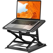 HUANUO Adjustable Laptop Stand for Desk, Adjustable Height Laptop Riser - Easy t - £49.61 GBP