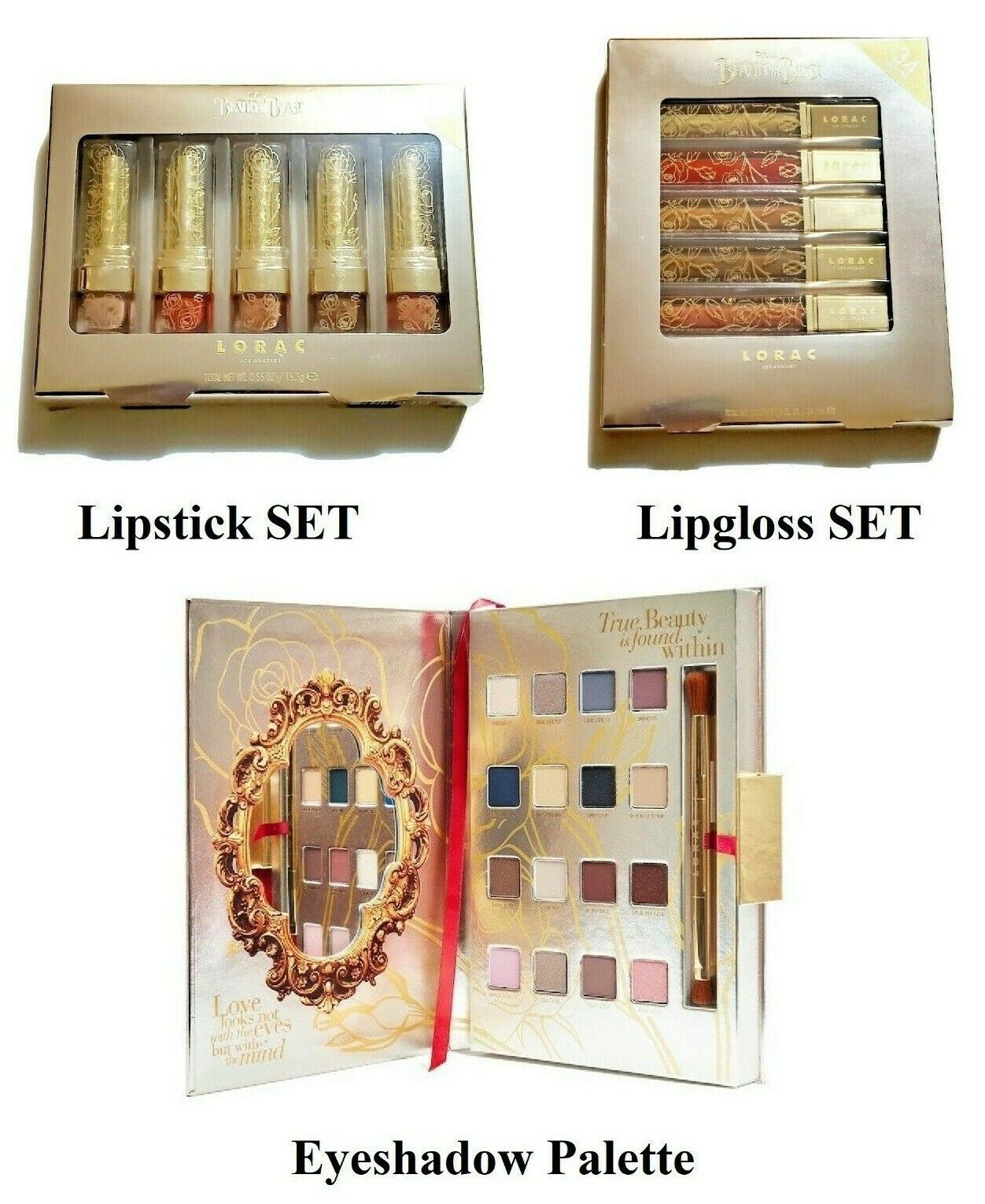 LORAC X Disney's Beauty and the Beast Make Up Collection Set *SEALED* - $33.99 - $104.99