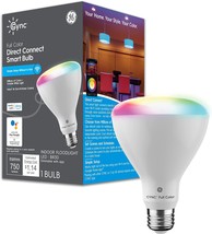 One Pack Of The Ge Lighting Cync Smart Led Light Bulb, Color Changing Lights, - $32.93