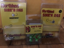 3 Brand New Packs Northland Fishing Tackle - Sink&#39;n Jigs Assorted Colors... - $18.79