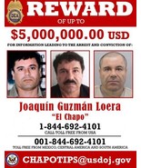 EL CHAPO WANTED POSTER 8X10 PHOTO MEXICO ORGANIZED CRIME DRUG CARTEL GUZMAN - £4.74 GBP
